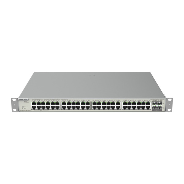 REYEE RG-NBS5200-48GT4XS 52 PORT 48X GIGABIT + 4X 10GIGABIT SFP UPLINK L3 CLOUD YÖNETİLEBİLİR RACKMOUNT SWITCH